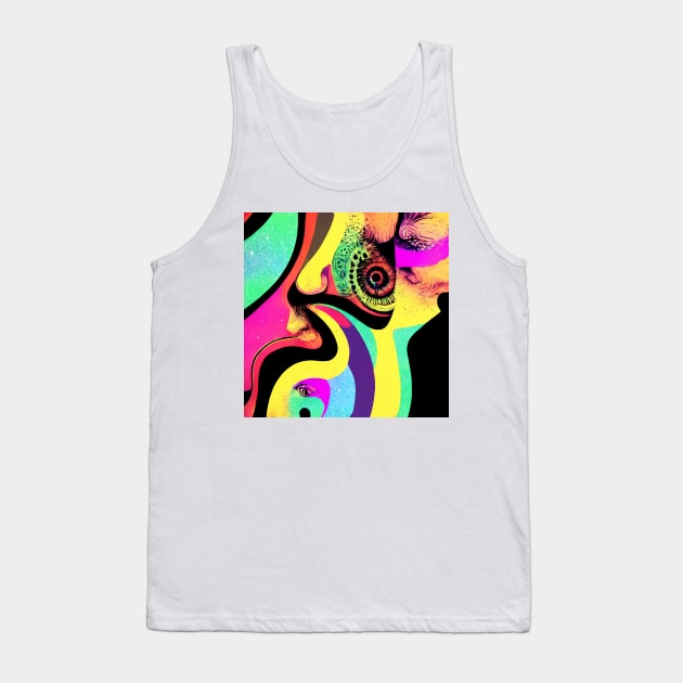 Psychedelic Artwork #4 Tank Top by endage